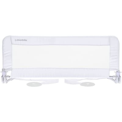 DREAMBABY Barriere de lit Extra large PHoeNIX - Pliable et portable - L 110 x L 45,5 cm - Blanche