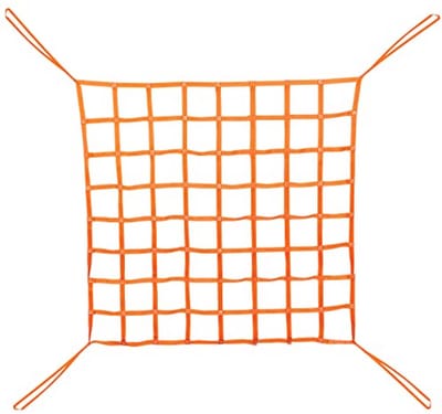 Hefnet voor veilig transport van goederen - polyester net van 1,5x1,5 m, 500 kg draagvermogen