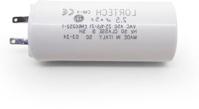 Condensator - Startcondensator - Rolluikmotor - 25 µF - 25 mm - Niet van toepassing
