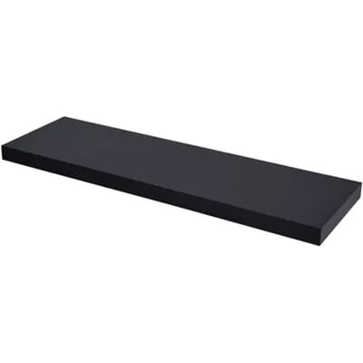 Duraline Wandplank Xl4 Zwart Lak Ral9004 38mm 80x23,5cm