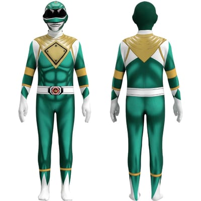 Power Samurai Sentai Shinkenger Rangers Kostuum Volwassenen Kinderen Superheld Cosplay Halloween Verjaardagsfeest Jumpsuit Zentai Pak Kids 130cm&Samurai Sentai blue