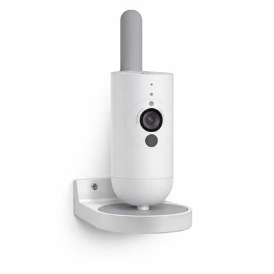 YUOM. Muurbeugel geschikt voor Philips Avent Connected SCD923/26 – Babyfoon Wandhouder – Zwart/Wit – Incl. Schroeven & Pluggen
