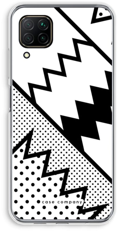 Case Company® - Hoesje geschikt voor Huawei P40 Lite hoesje - Pop Art #5 - Soft Cover Telefoonhoesje - Bescherming aan alle Kanten en Schermrand