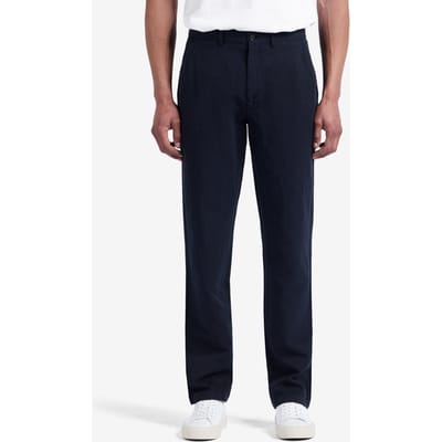 No Label Melville Cotton-linen Lyocell Navy Größe: W29L32 | Chinos Outlet | Herren | Blau
