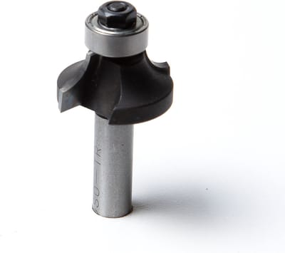 Trasco HM afrondfrees inclusief lager A14 radius 6.3mm x schacht 8mm