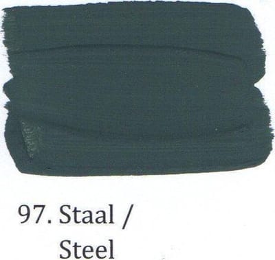 Krijtverf 5 ltr 97- Staal