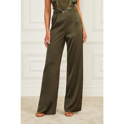 GUESS Marciano By  Josette Pant Olive Morning Maat: 42 | Straight Broeken Outlet | Dames | Groen