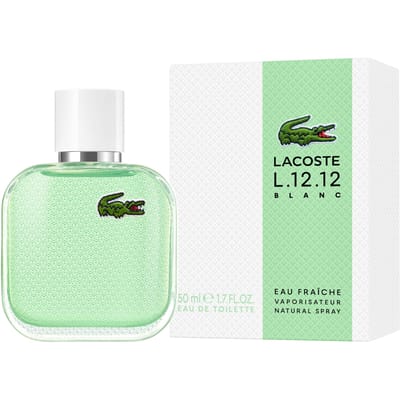 Lacoste Eau de Lacoste L.12.12. Blanc Eau Fraîche EDT Spray 50ml