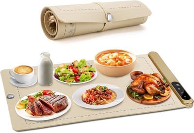 Elektrische Warmhoudplaat met 6 Temperaturen en Automatische Uitschakeling - Ideaal voor Buffet en Keuken