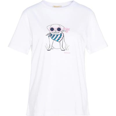 Barbour - White Honeywell LTS0635 T-shirt