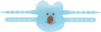 Deurstopper - Gevoerde stopper - Geluidsreductie - Zachte bekleding - 246 cm - Blauw