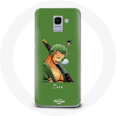 Case voor Samsung Galaxy J6 2018 Manga Zoro-zwaard uit één stuk
