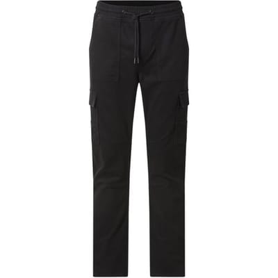 esmara Men Heren cargo joggingbroek (Zwart, XL)