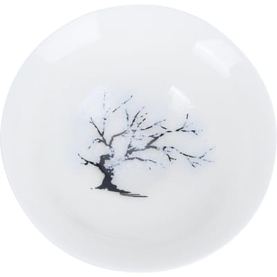 Tasse qui change de couleur avec la température Affichage de fleurs Bol à thé Céramique Articles ménagers Type 2 white
