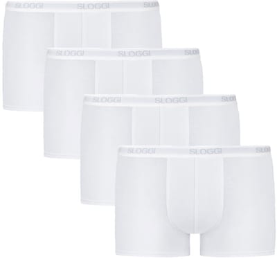 Sloggi - Basic Short 4-pack - Wit