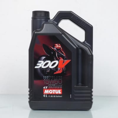 Motul 300V ROAD RACING 4T 15W50 - 4L
