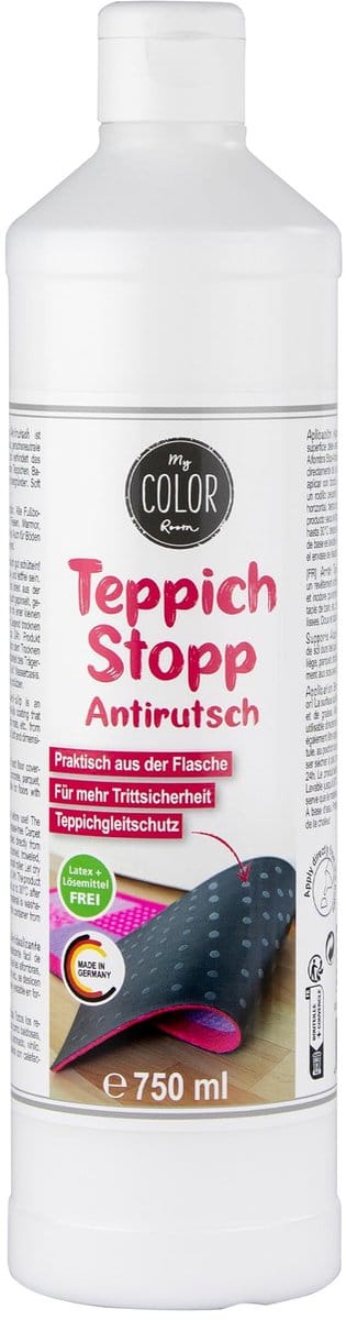 Viva Decor My Color Room Teppich Stopp – antislip coating – 750 ml transparant
