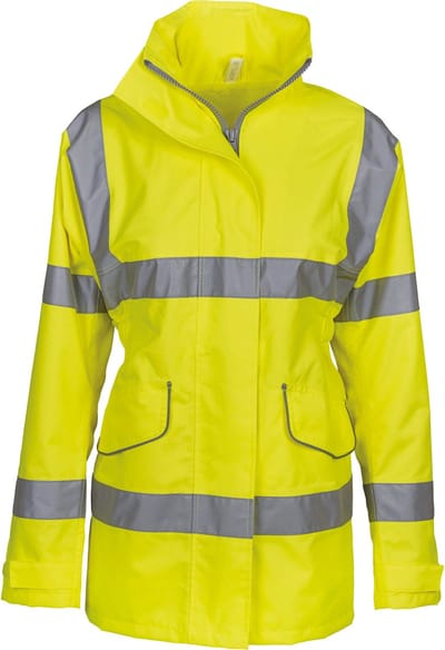 Yoko Hi-Vis ladies' executive jacket YHVP189 - Hi Vis Yellow - XS
