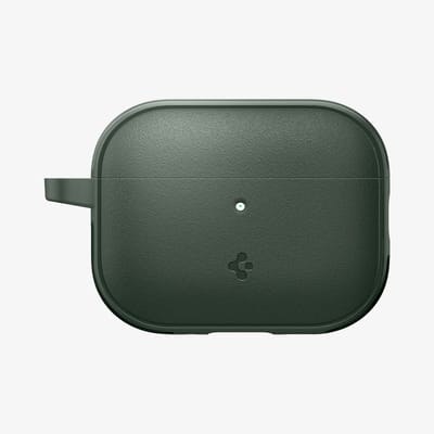Spigen Vault Case Geschikt voor AirPods Pro 3 - Hoesje met Magneetsluiting en Karabijnhaak Groen