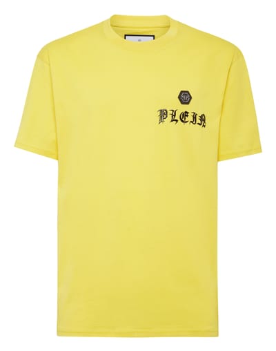 T-Shirt Ronde Hals Gothic Plein