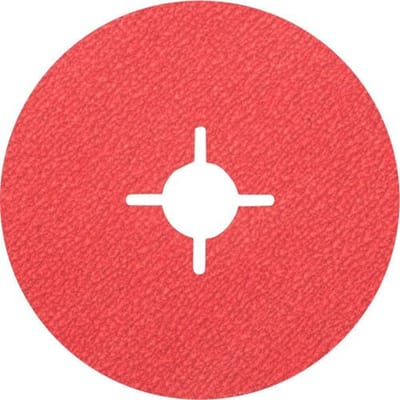 PFERD TOOLS 64182125 Keramische korrel fiberschijf Ø 125 mm Co-Cool 120 voor koel slijpen op roestvrij staal Diameter 125 mm