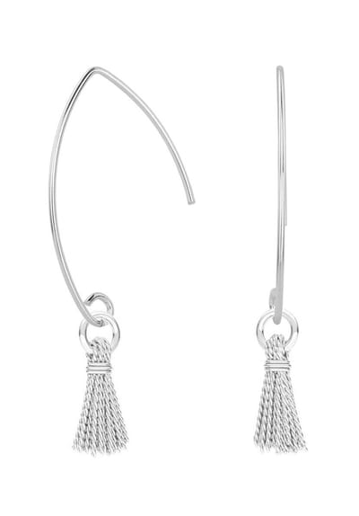 ARLIZI 1861 Oorbellen kwast oorhangers - sterling zilver