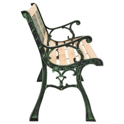 vidaXL - Tuinbank - 122 - cm - gietijzer - en - massief - vurenhout