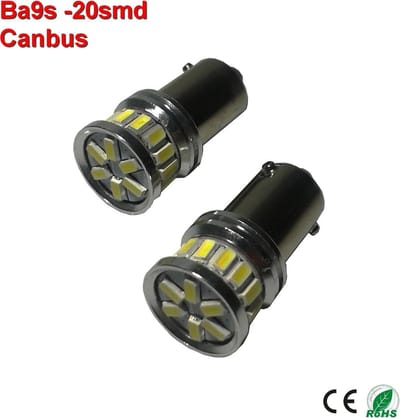 2x ba9s -20-3014 SMD Canbus 380lumen