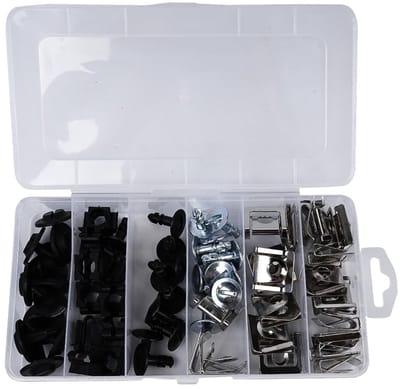 MTTProducts - Bonnet Grommets - Motoronderdelen - 60 Stuks - Universeel - Bevestigingsclips - Geschikt voor auto en motor