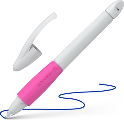 Schneider rollerball - Base Ball - lichtgrijs/roze - penpunt M - S-188339