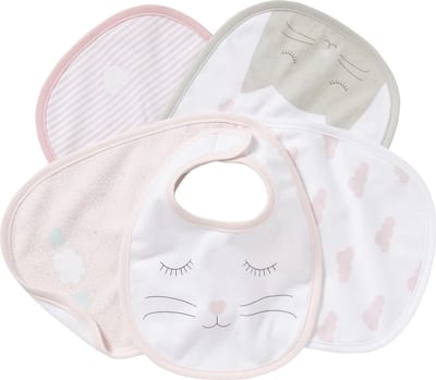 Vertbaudet Set met 5 slabbetjes