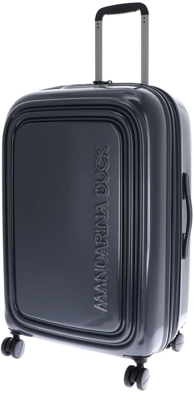 MANDARINA DUCK trolley Logoduck + Metal Trolley Antracite donkergrijs 64cm