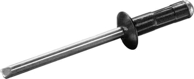 GOEBEL® - 1000 x Gelakte Multi-Grip blindklinknagels (Ø x L) 3,2 x 8 mm - Alu Aluminium AlMG 2,5 / Staal verzinkt - Vlakke kop - RAINBOW MULTI - 7900532803 - Popnagel