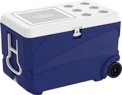 Krachtige Koelbox - Geïsoleerde Koeler - Outdoor Activiteiten - Tot 6 Dagen Ijs - 80 Liter - Blauw