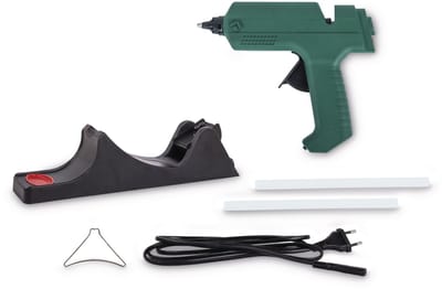 RAYHER - draadloos lijmpistool met basisstation + 2 passende lijmpatronen (Ø 1,1 cm)