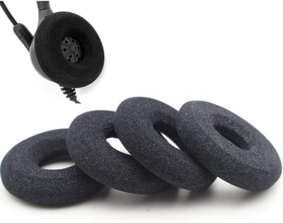 4 Stuks Donut Schuim Oorkussens voor Headsets - Comfortabele Earpads voor Callcenter, Telefoon en Kantoor Gebruik