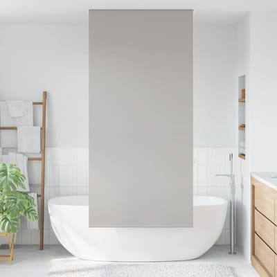 vidaXL - Doucherolgordijn - 90x240 - cm - stofbreedte - 86 - cm