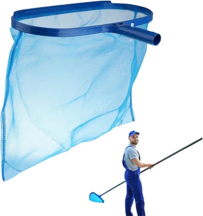 Dailygoods- Schepnet voor zwembad - Bladschepnet - Zwembadskimmer - Reinigingsnet - Onderhoud - Lichtgewicht en duurzaam.