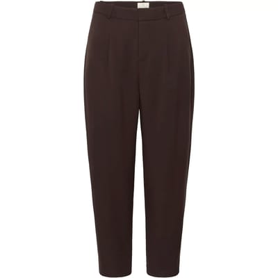 Vrouwelijke cropped chino broek KAFFE Merle