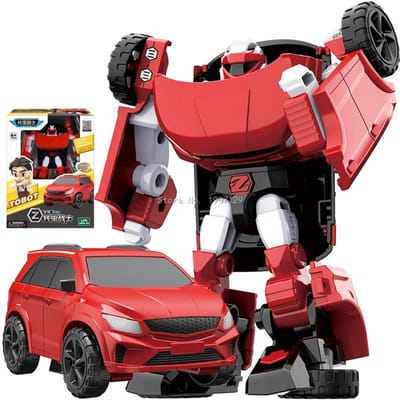Mini Tobot Voiture de Transformation en Robot Jouets Corée Dessin Animé Frères Anime Avion de Déformation Voiture Camion de Pompiers Jouets