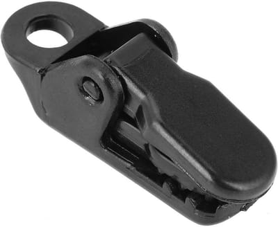 Dailygoods- Klemset 10 Stuks - Uitschuifbare Klemstang - Klemsteunen voor Luifels - Outdoor Clips - Scheurvast Materiaal - Duurzaam Ontwerp - Zeilclip