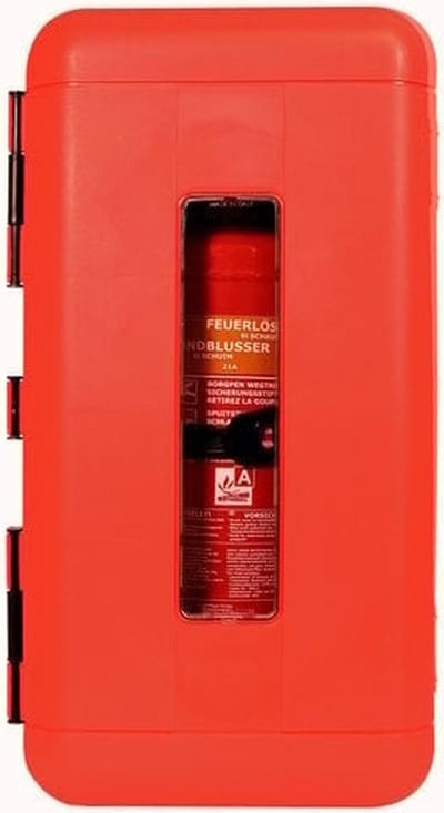 Brandblusserbox 6 kilo/liter