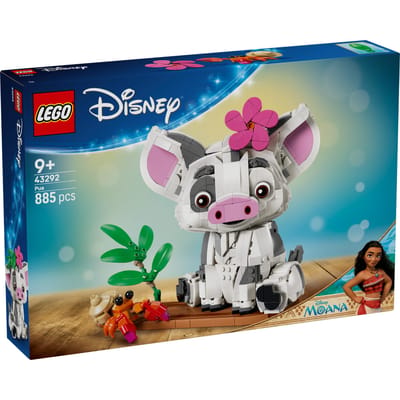 LEGO ǀ Disney Vaiana Pua Bouwbaar Dieren Speelgoed voor Kinderen en Decoratie 43292