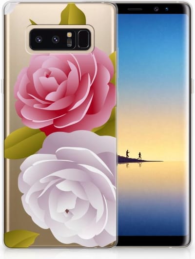Samsung Galaxy Note 8 TPU Case Roses