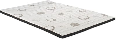 topdekmatras Traagschuim NASA Bamboo Intense luxe - 120x190 - 7 cm dik - Anti-Allergie - Afritsbare en wasbare hoes