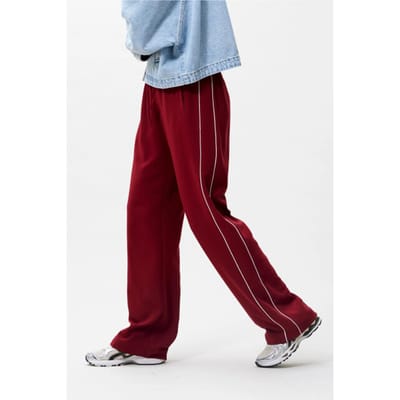 Catwalk Junkie Tracksuit Trousers With Piping Broeken Dames - Rood - Maat 42