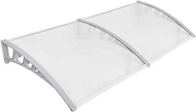 Luifel voor deur - Regenbescherming - Droog Buiten - Duurzaam Materiaal - 100 x 300 cm - Transparant
