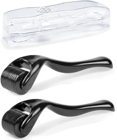AHD® Dermaroller Haargroei - Dermaroller - Zwart - 17cm x 10cm x 5cm