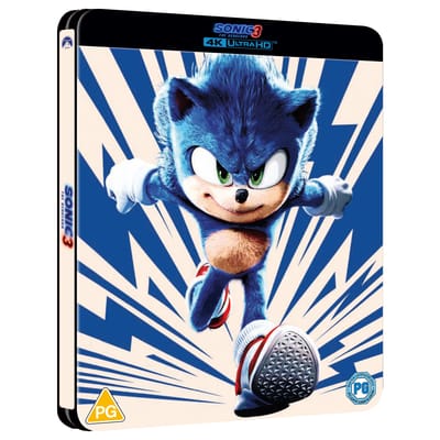 Sonic the Hedgehog 3 - Steelbook - 4K Ultra HD - Import