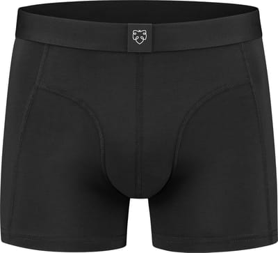A-dam - Jelle - Boxershort - Biologisch Katoen - Onderbroek - Ondergoed - Heren - Volwassenen - Zwart